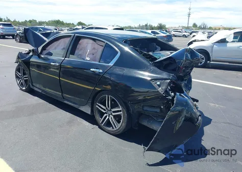 2017 Honda Accord Sport from USA, damaged, VIN 1HGCR2F54HA300973